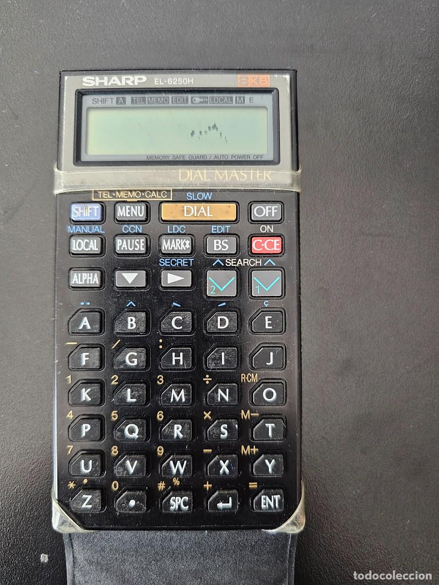 Antig&uuml;edades: Calculadora SHARP EL-6250H con marcador de tonos - Foto 2