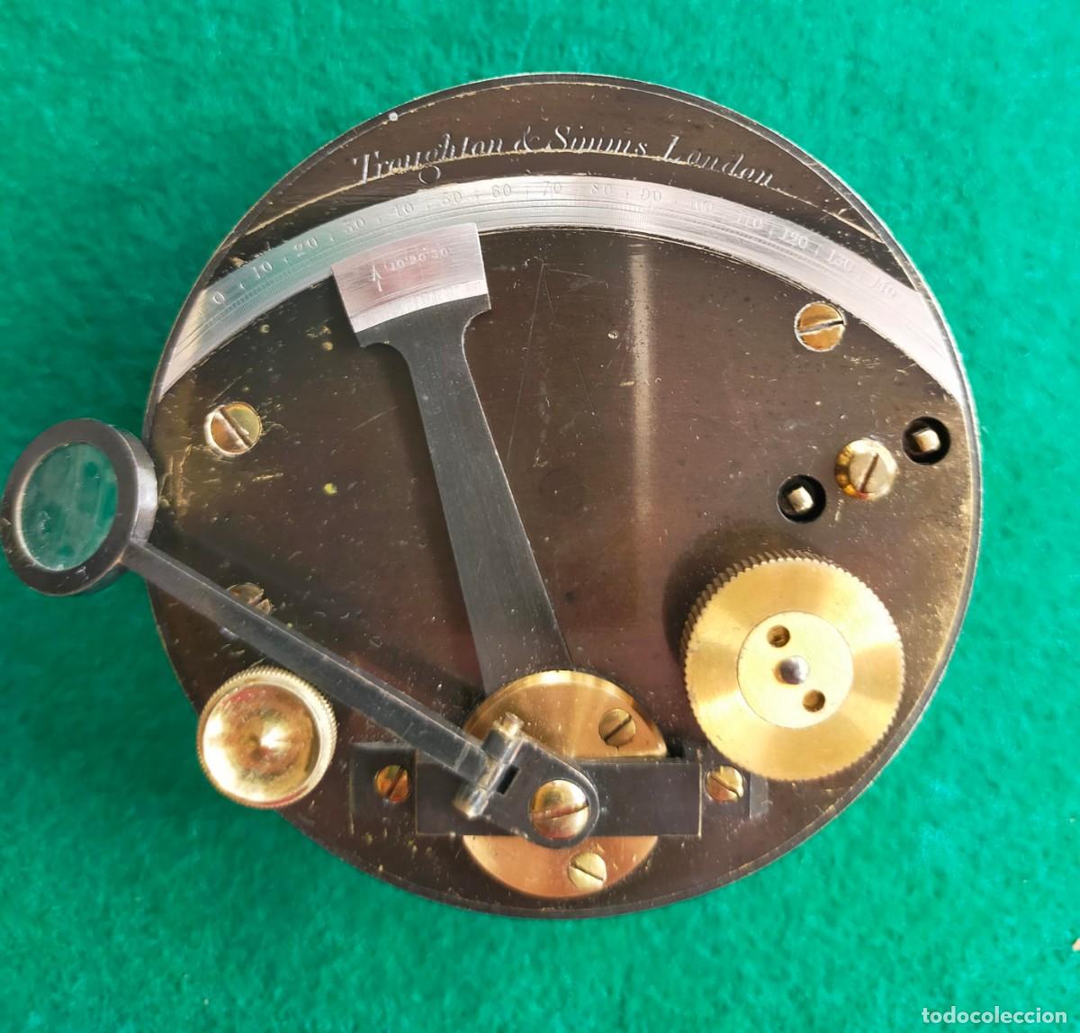 Antig&uuml;edades: Sextante de bolsillo de Troughton & Simms de 1830 - Foto 9