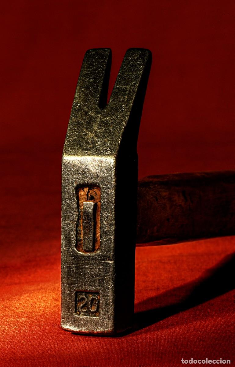Antig&uuml;edades: Martillo de Carpintero sellado 20 - Foto 3