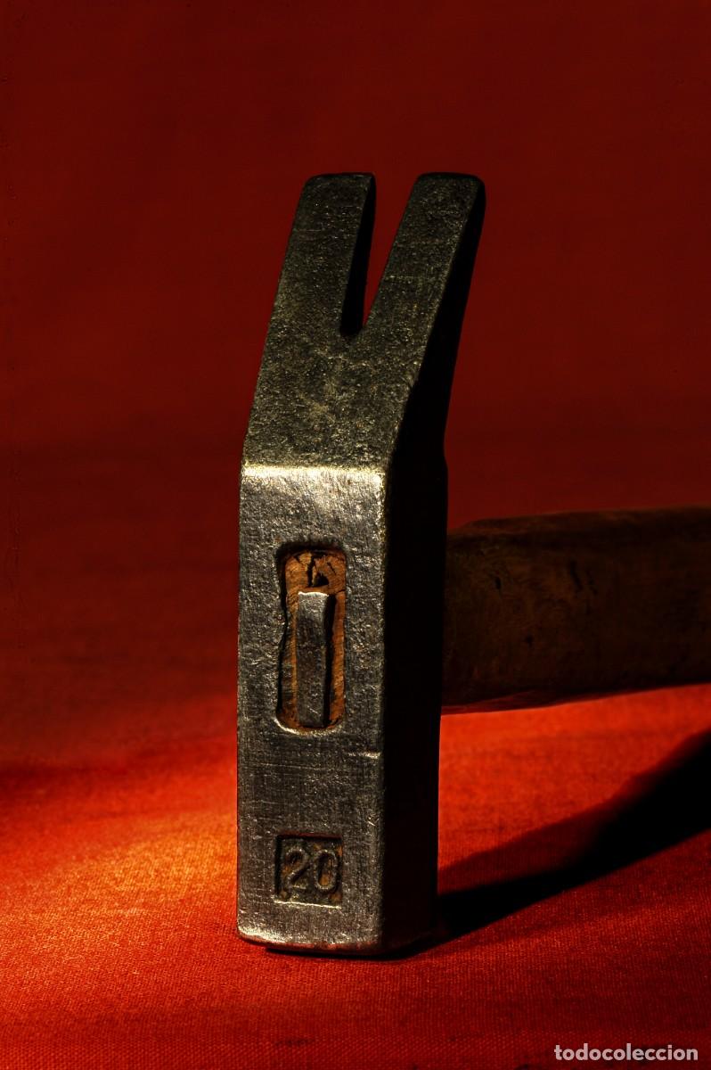 Antig&uuml;edades: Martillo de Carpintero sellado 20 - Foto 5