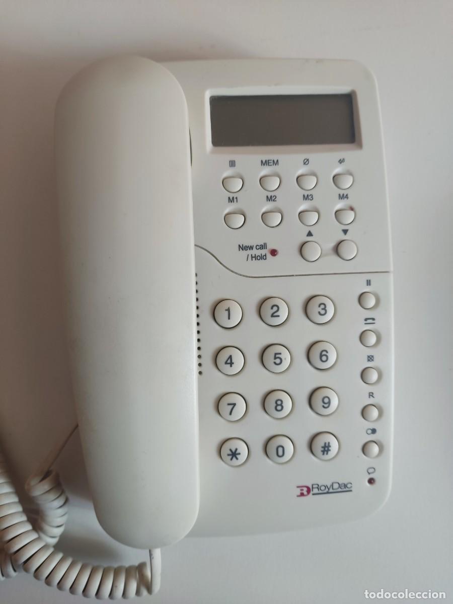 Tel&eacute;fonos: Tel&eacute;fono ROYDAC mod: CP-282 con muchas funciones - Foto 1