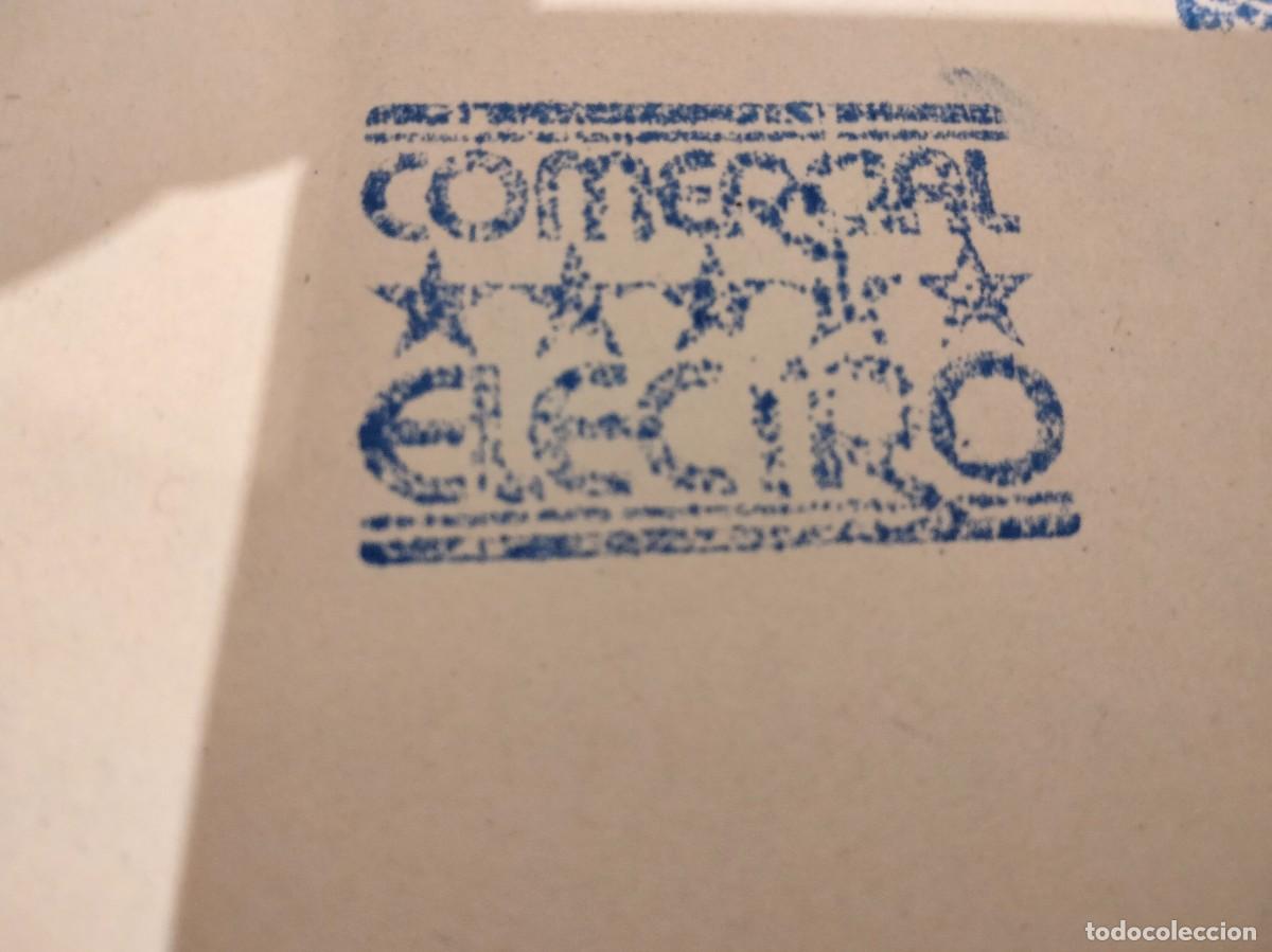 Antig&uuml;edades: ANTIGUO TROQUEL DE IMPRENTA COMERCIAL ELECTRO - Foto 2