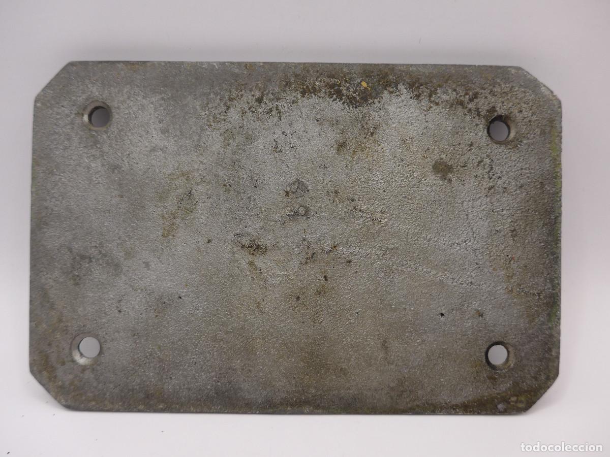 Antig&uuml;edades: PLACA METALICA GER A2 - Foto 2