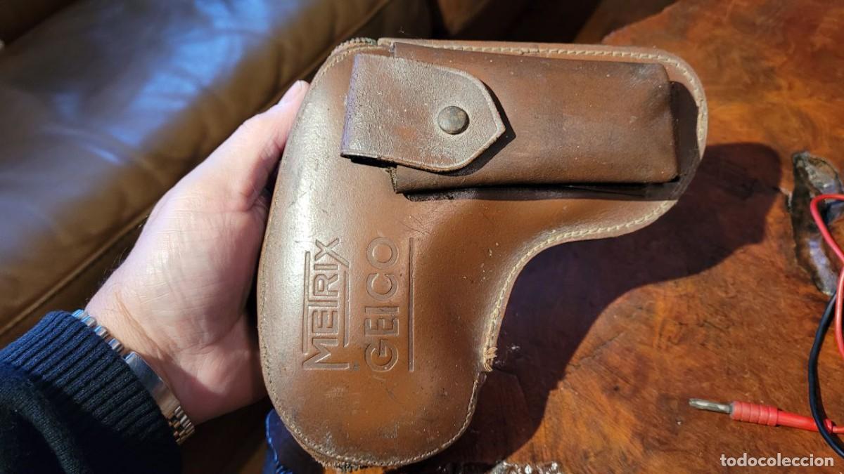 Antig&uuml;edades: ELECTROPINZA AMPERIM&Eacute;TRICA MARCA GEICO METRIX CON CABLES Y FUNDA. - Foto 9