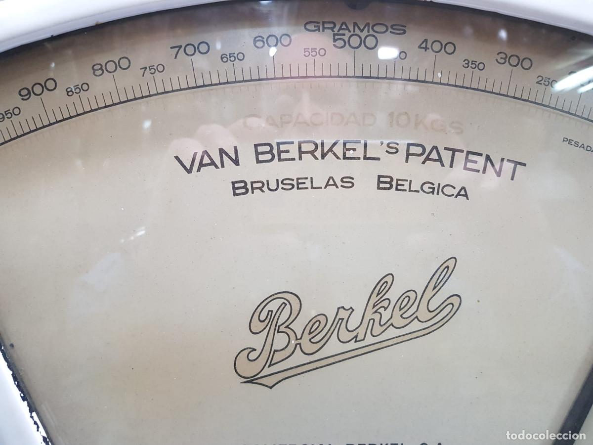 Antig&uuml;edades: ANTIGUA BASCULA/BALANZA BERKEL-FUNCIONA - Foto 3