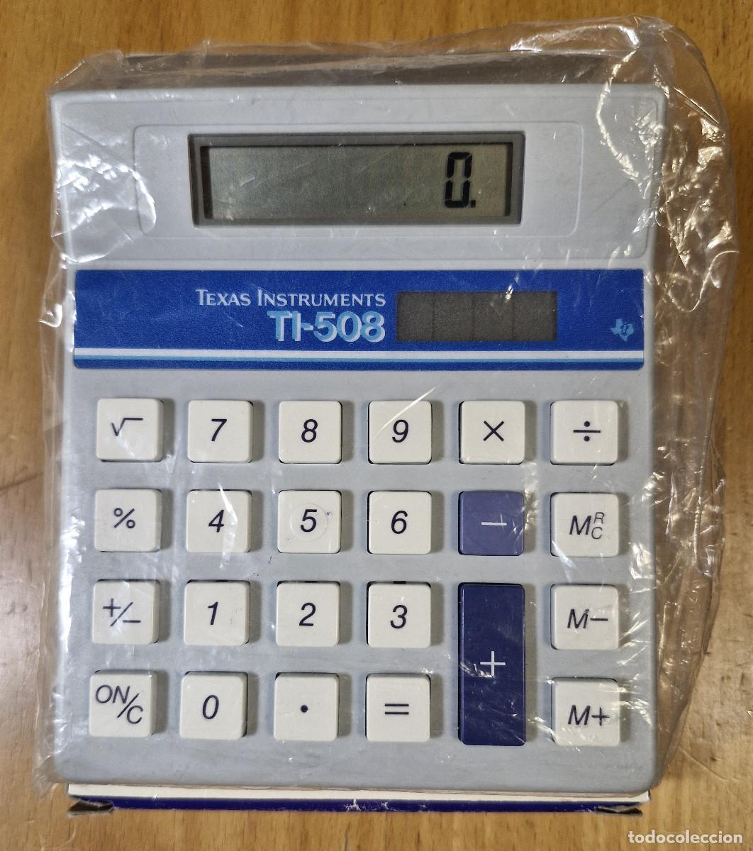 Antig&uuml;edades: Calculadora Texas Instruments TI-508 - Foto 1