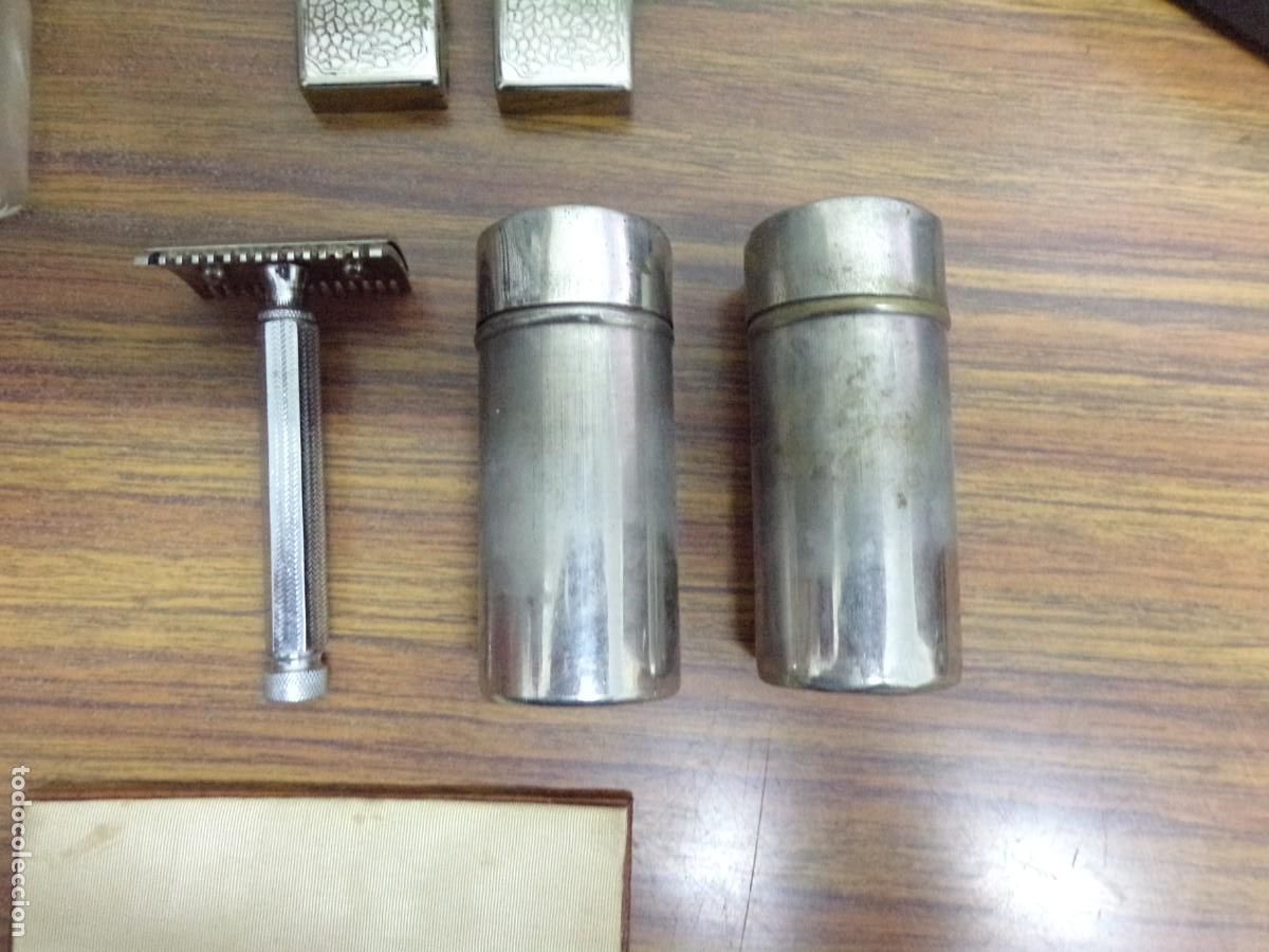 Antig&uuml;edades: ESTAMOS LIQUIDANDO. Estuche de afeitar vintage - Foto 6