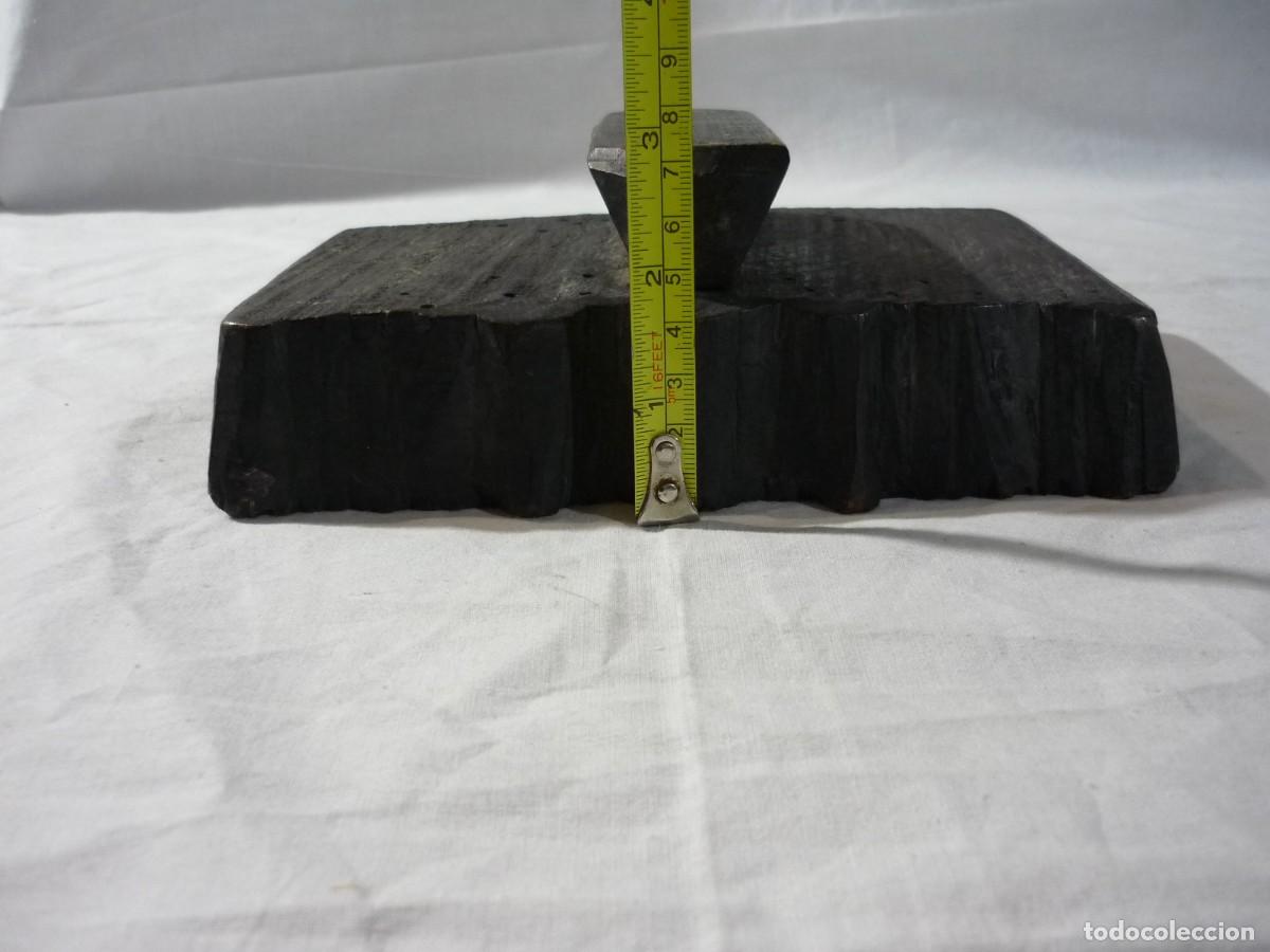 Antig&uuml;edades: Estampadora de madera para material textil - Foto 9