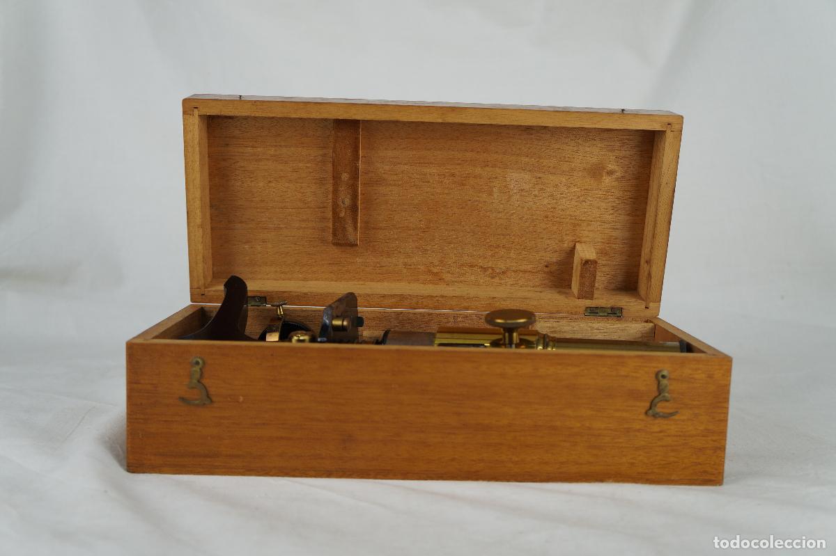 Antig&uuml;edades: Microscopio monocular de estudio, siglo XIX - Foto 7