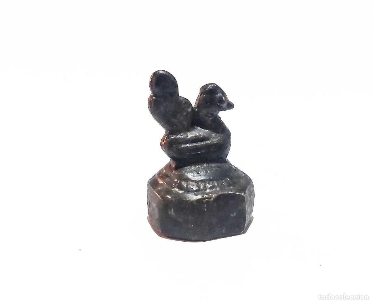 Antig&uuml;edades: Antiguo Ponderal de bronce - Siglo XIX - Foto 1