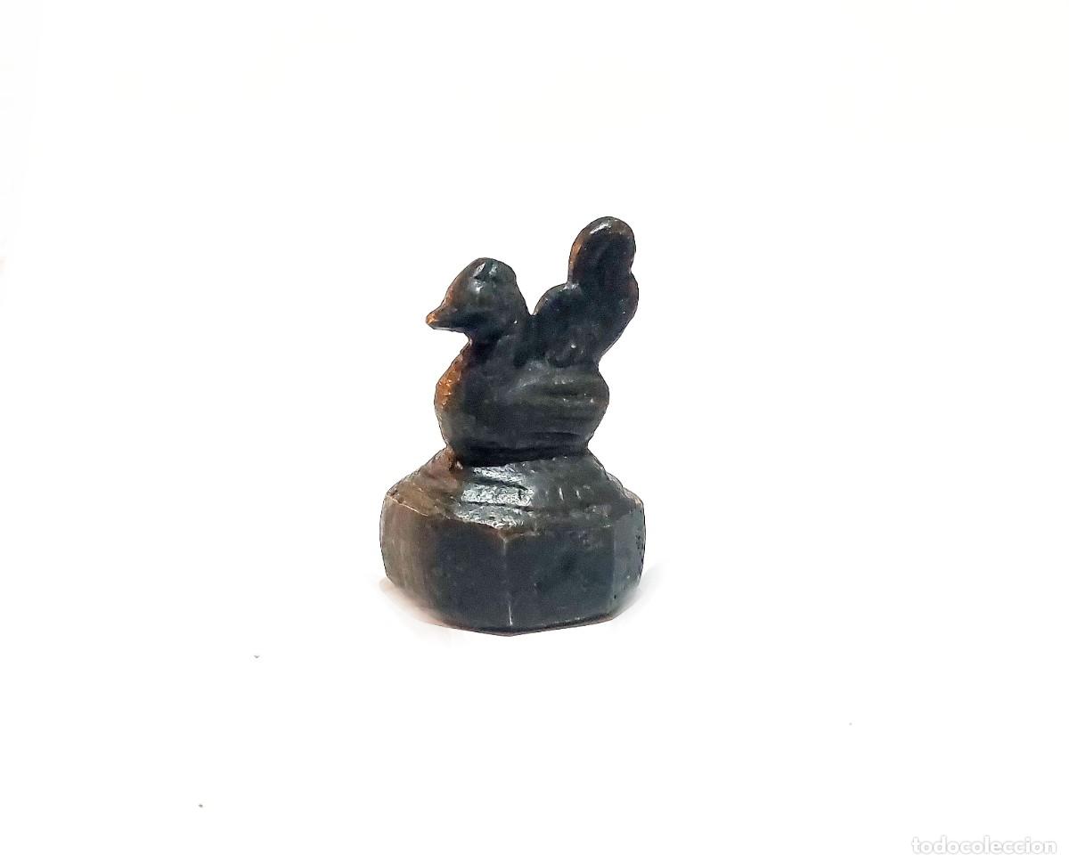 Antig&uuml;edades: Antiguo Ponderal de bronce - Siglo XIX - Foto 2