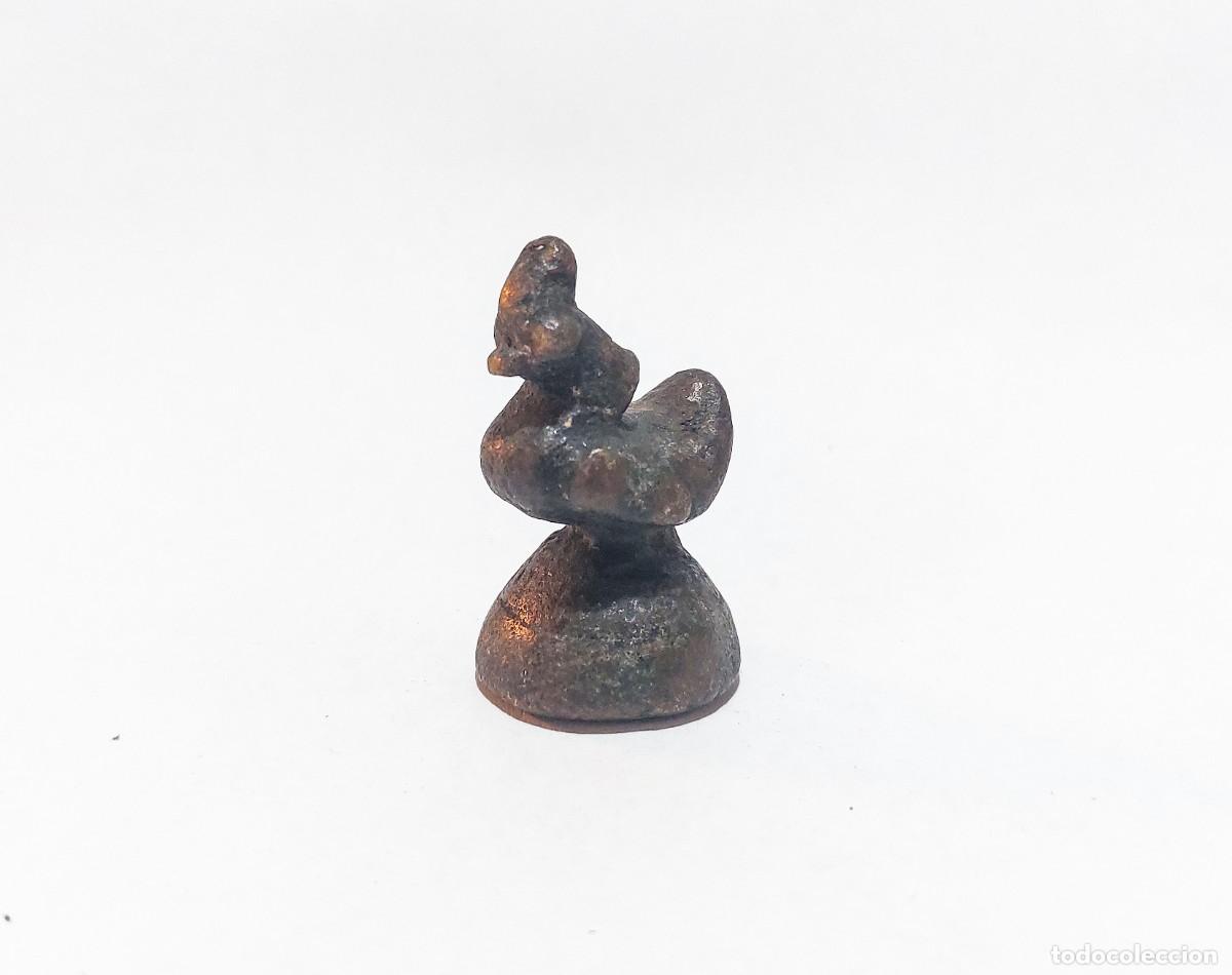Antig&uuml;edades: Antiguo Ponderal de bronce - Siglo XIX - Foto 1