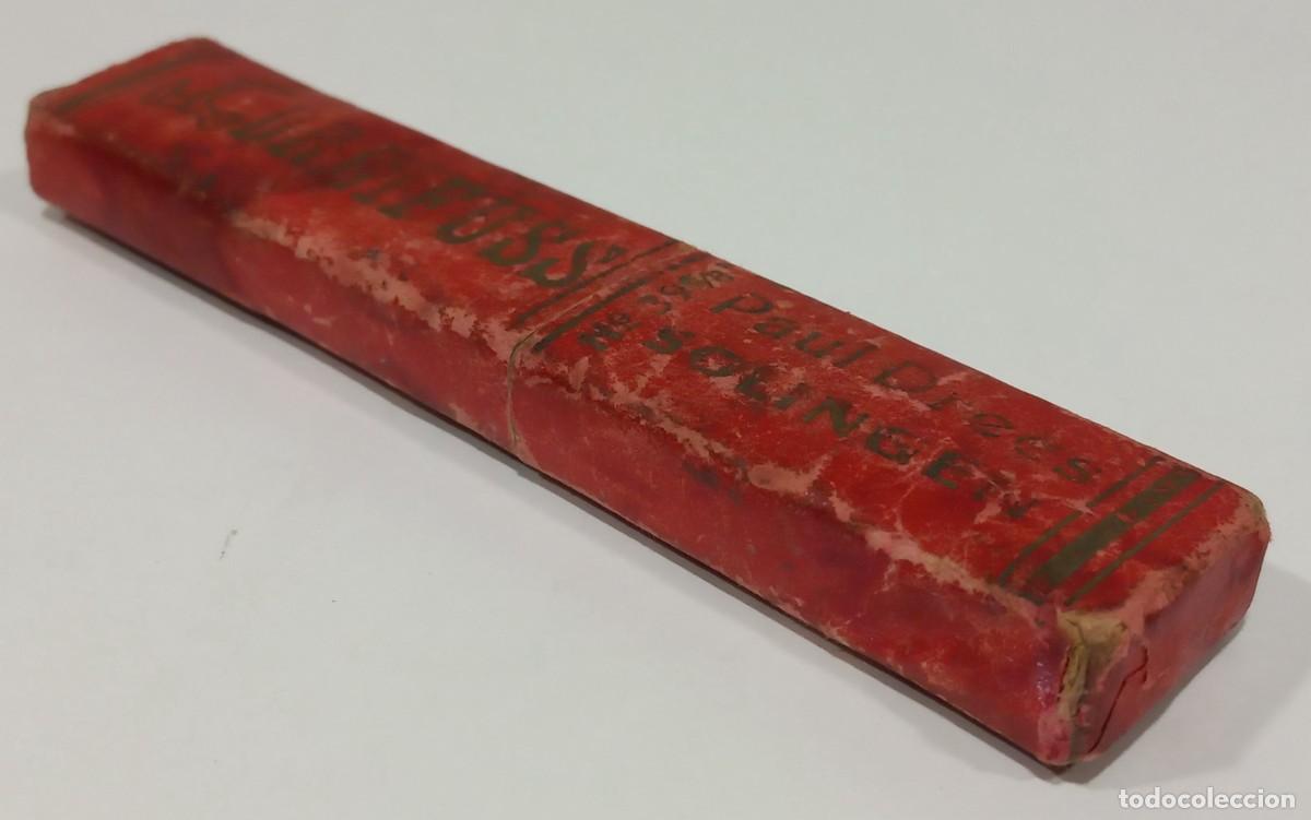 Antig&uuml;edades: FUNDA PARA NAVAJA BARBERA - Foto 2