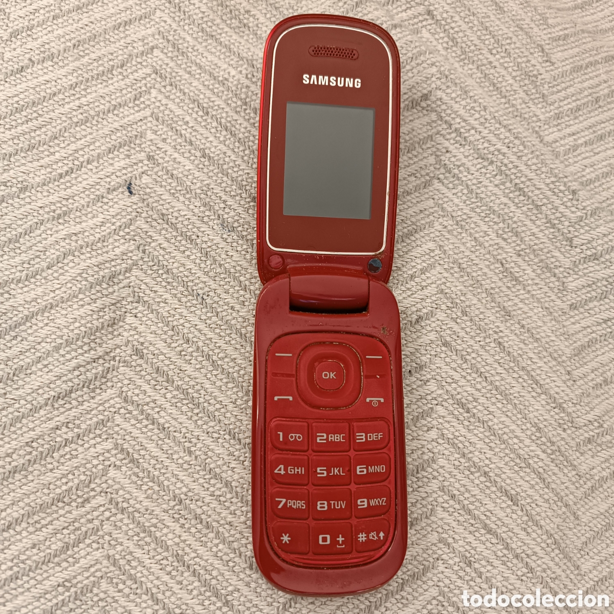 Tel&eacute;fonos: Telefono Samsung GT-E1272 Rojo - Foto 1
