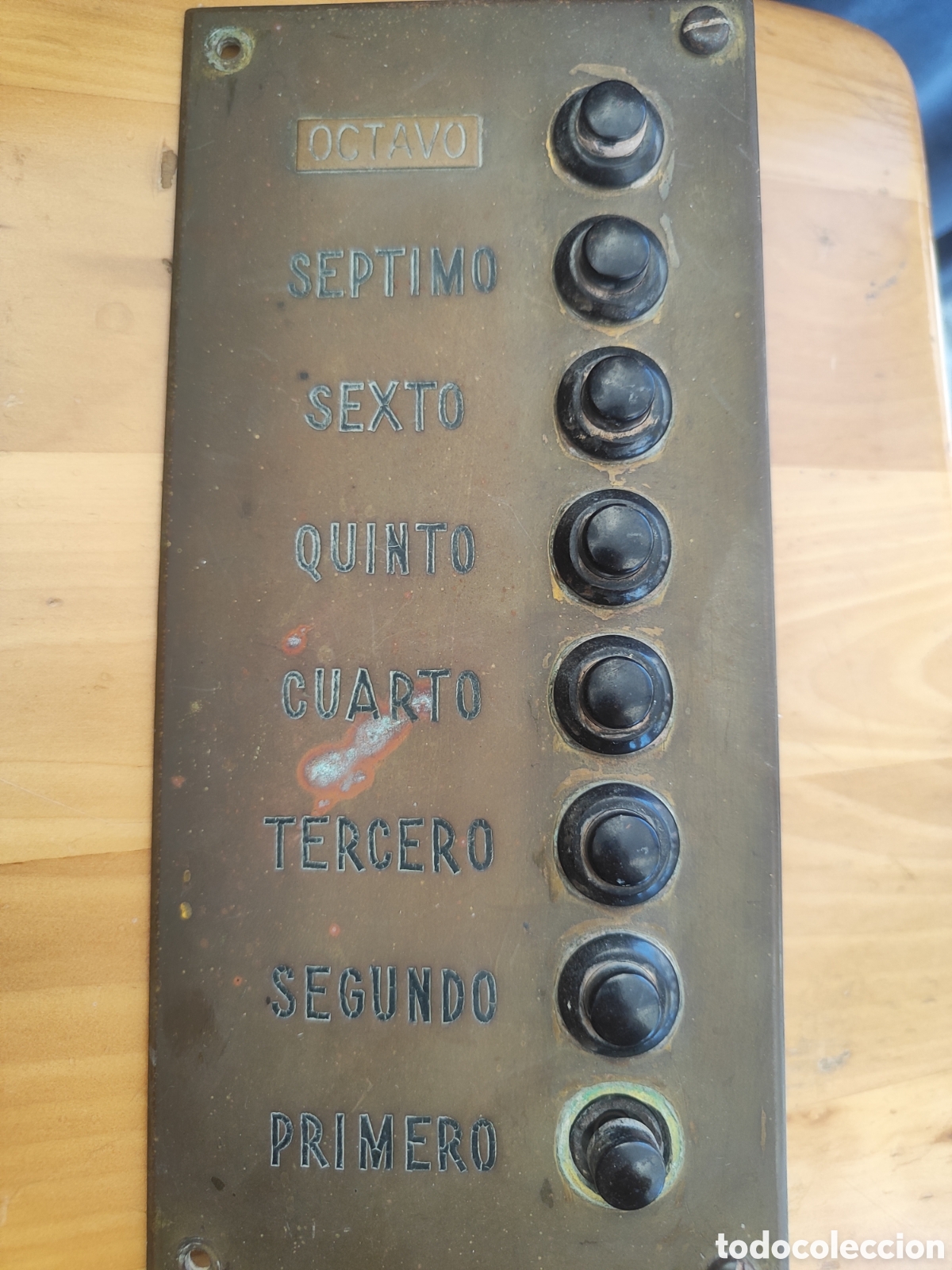 Antig&uuml;edades: Antiguo timbre de edificio - Foto 1