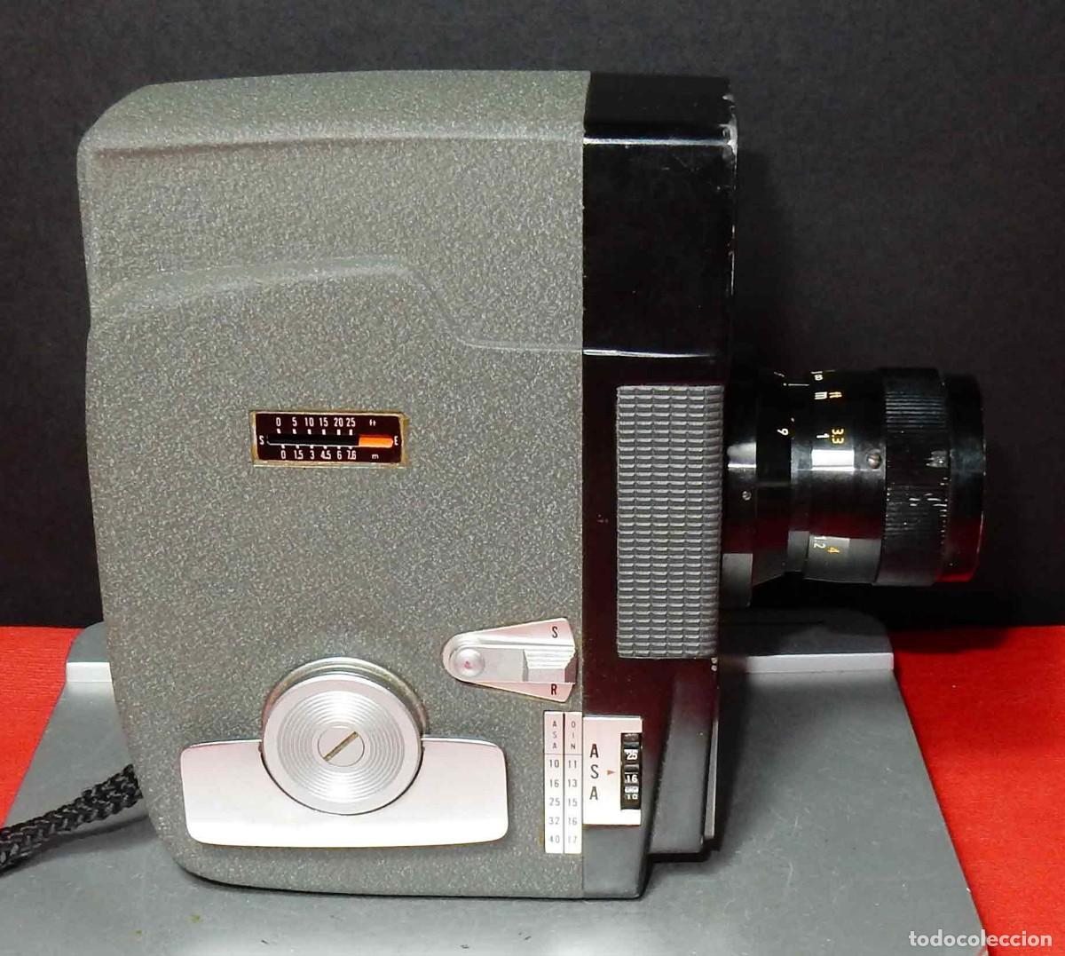 Antig&uuml;edades: C&aacute;mara KOMA-LUX zoom - de 8 mm - funciona - funda - Foto 4