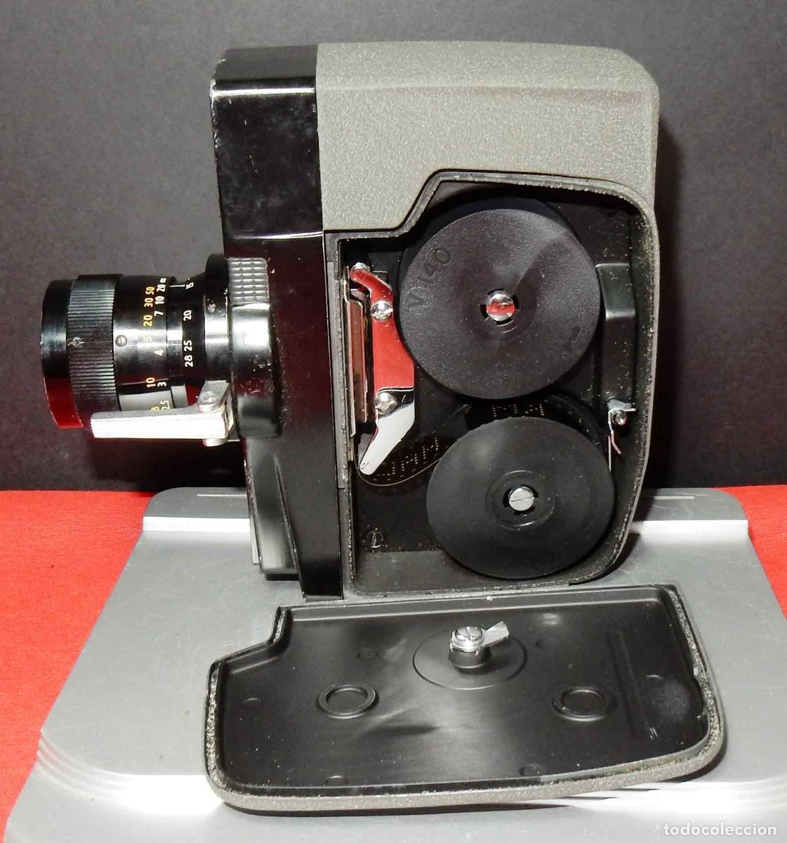 Antig&uuml;edades: C&aacute;mara KOMA-LUX zoom - de 8 mm - funciona - funda - Foto 7