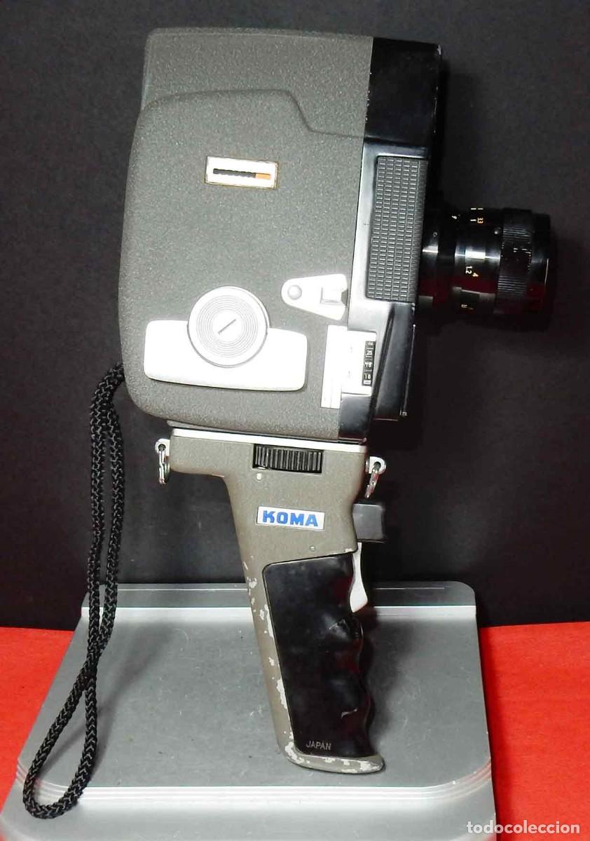 Antig&uuml;edades: C&aacute;mara KOMA-LUX zoom - de 8 mm - funciona - funda - Foto 8