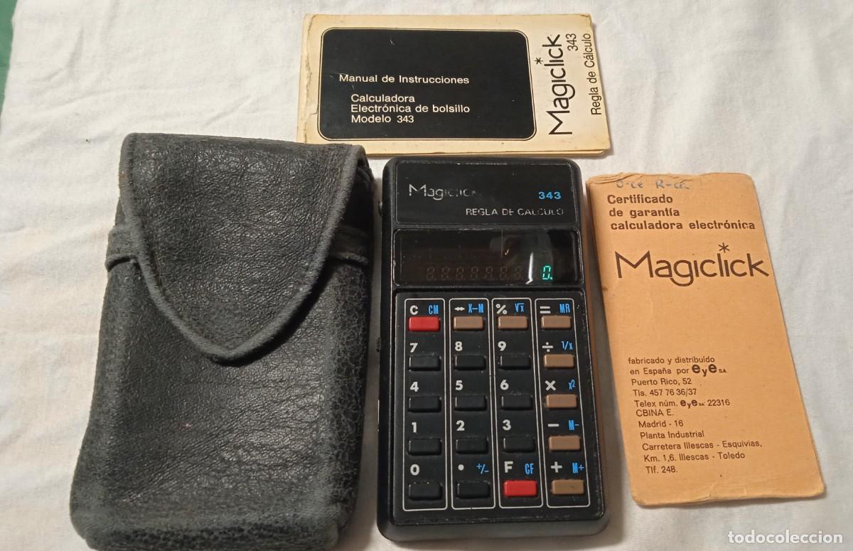 Antig&uuml;edades: Antigua calculadora Magiclick 343. - Foto 1