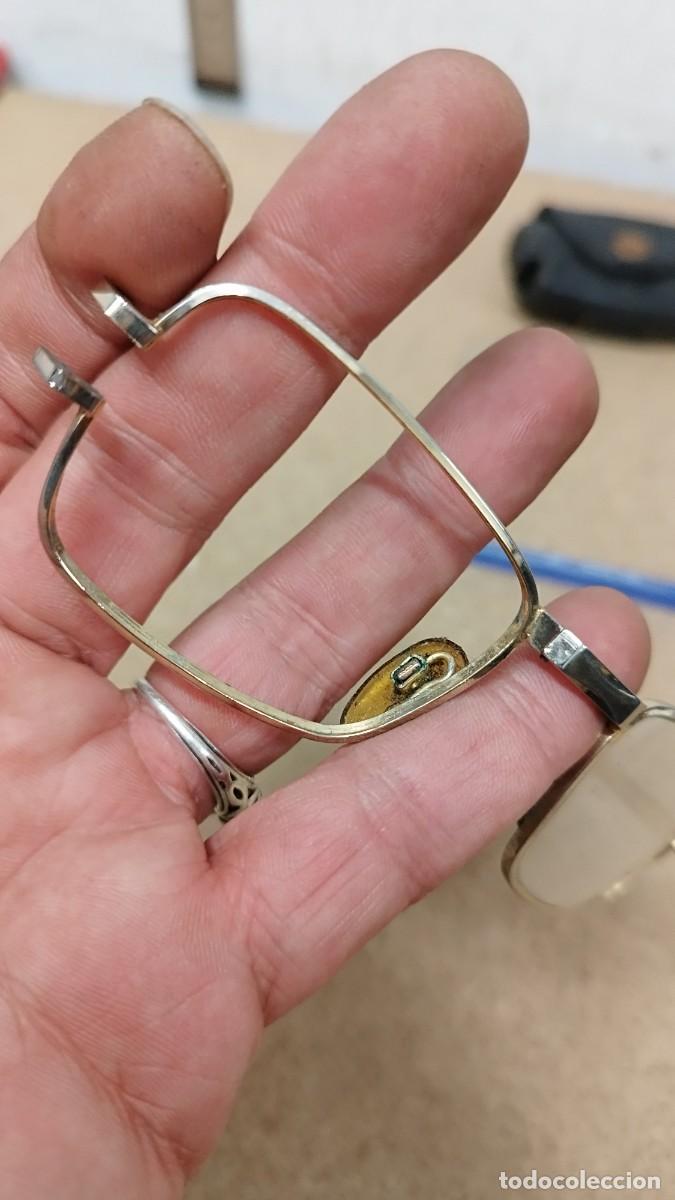 Antig&uuml;edades: Antiguas gafas plegables a restaurar.Con funda. - Foto 7