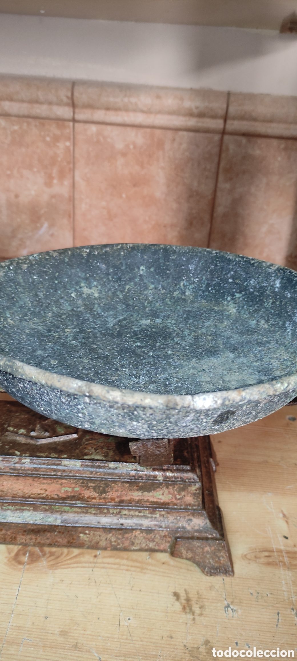 Antig&uuml;edades: Antigua bascula / balanza 10 kg - Foto 6