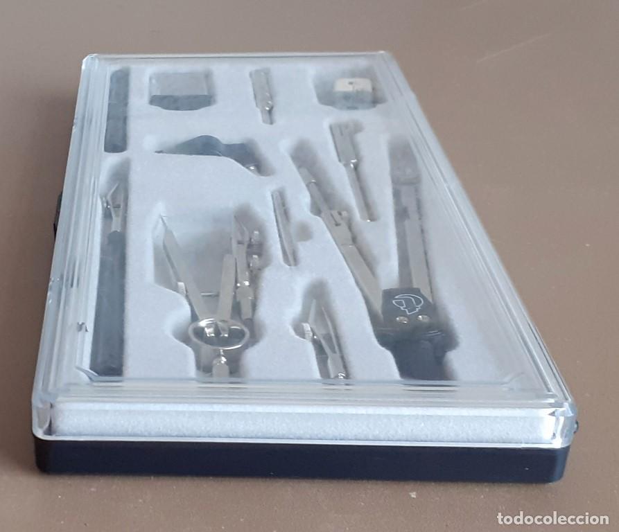 Antig&uuml;edades: Caja compases Marca T - Foto 6