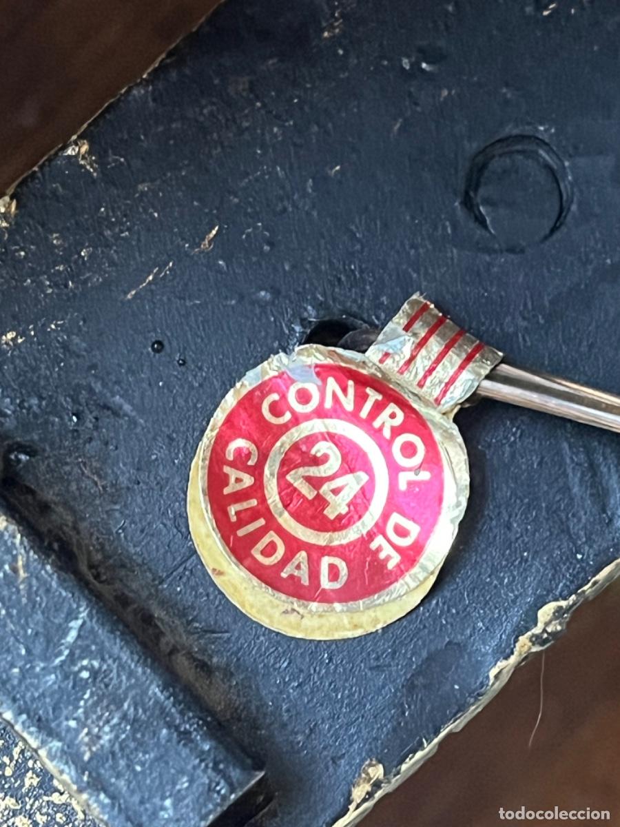 Antig&uuml;edades: APLIQUE DE PARED DE HIERRO FORJADO - Foto 5
