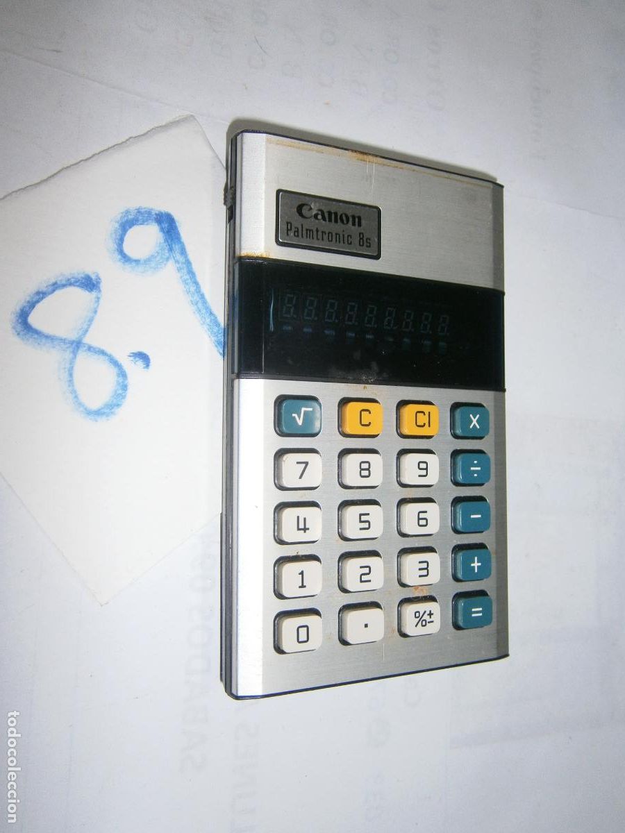 Antig&uuml;edades: ANTIGUA CALCULADORA PALMTRONIC LD-8S - Foto 1