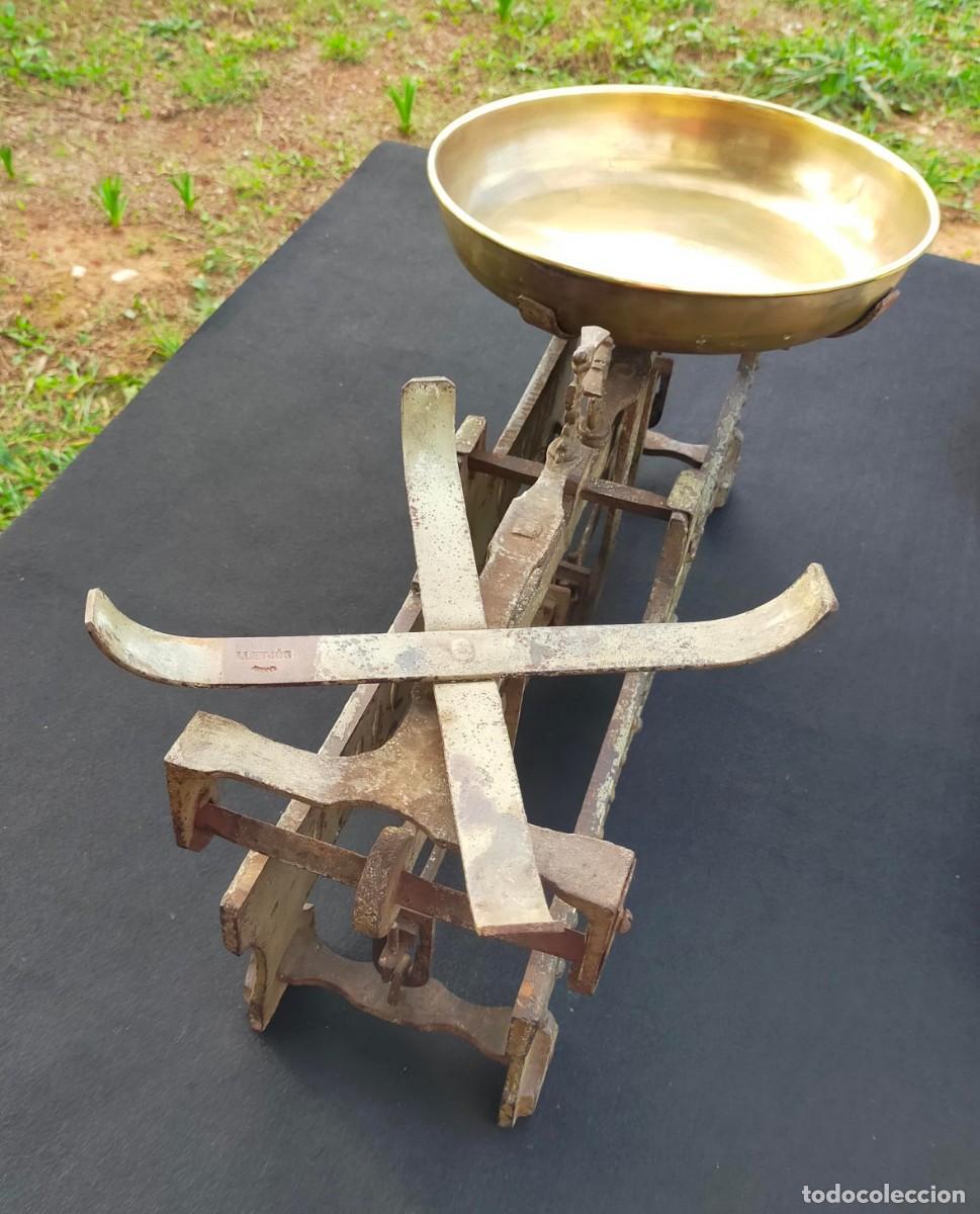 Antig&uuml;edades: Balanza Lletj&oacute;s con juego de pesas - Foto 3