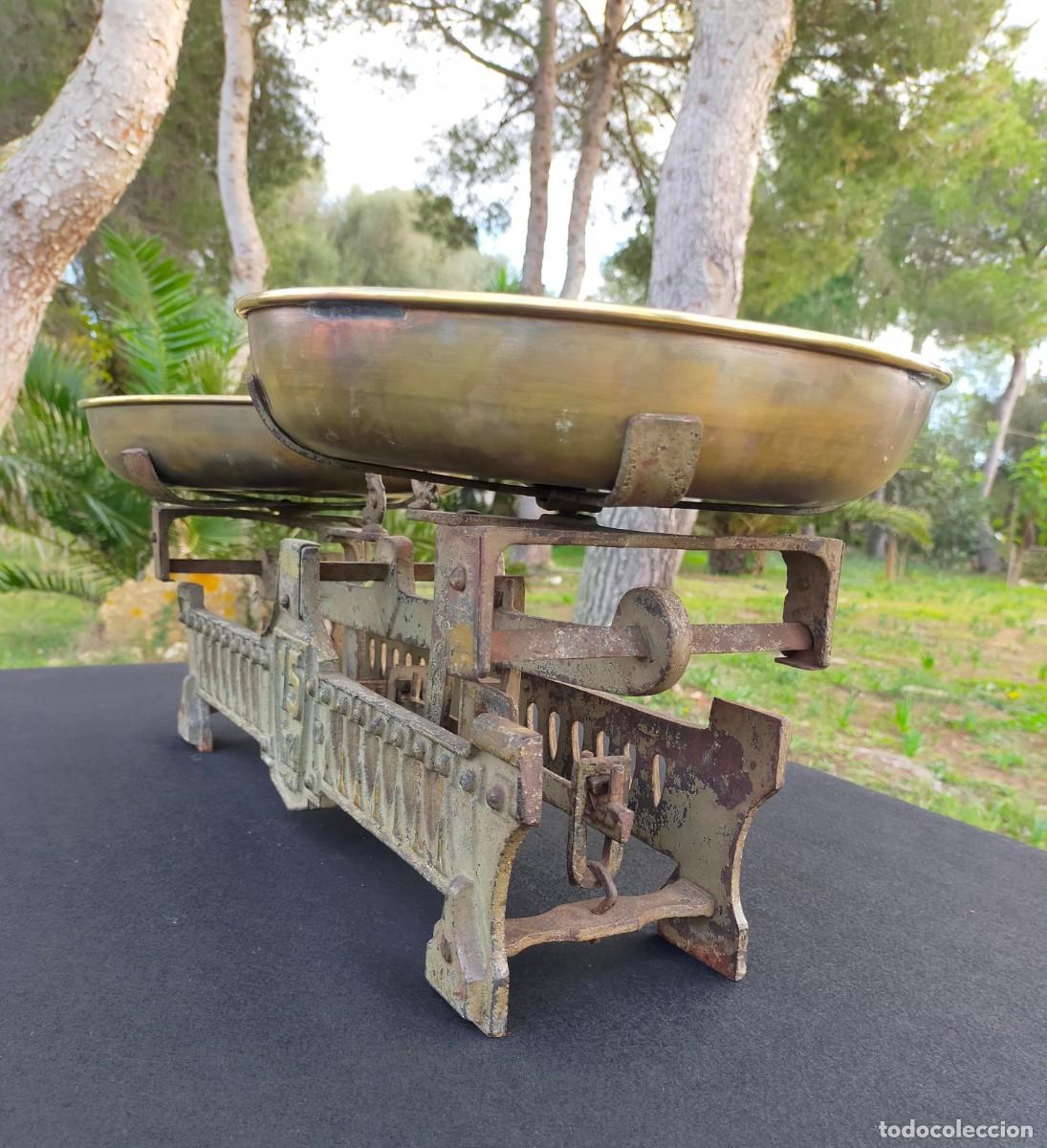 Antig&uuml;edades: Balanza Lletj&oacute;s con juego de pesas - Foto 15