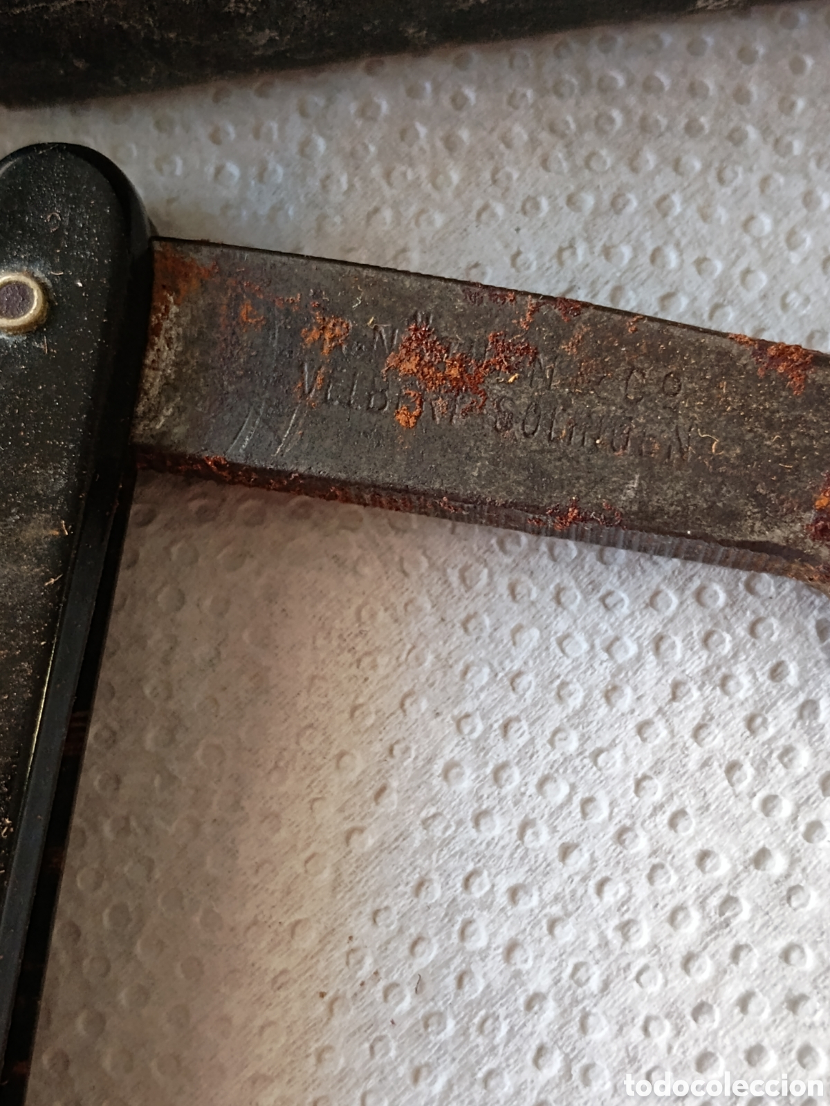 Antig&uuml;edades: Navaja barbero n&uacute;mero 11 - Foto 4