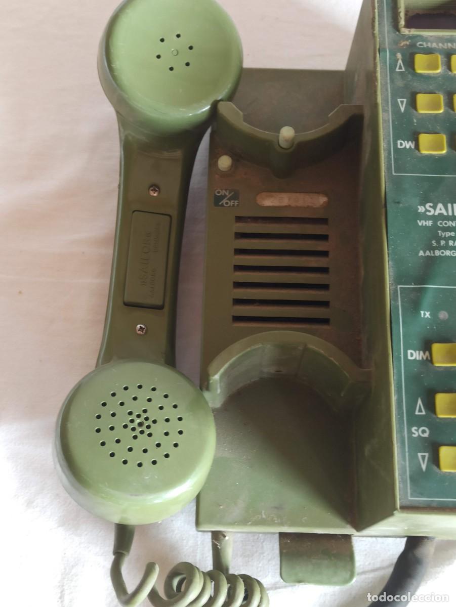 Antig&uuml;edades: Telefono marino de barco Sailor - Foto 4