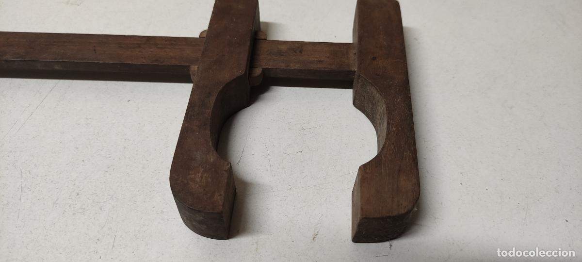 Antig&uuml;edades: ANTIGUO SARGENTO PEQUE&Ntilde;O DE MADERA - Foto 2