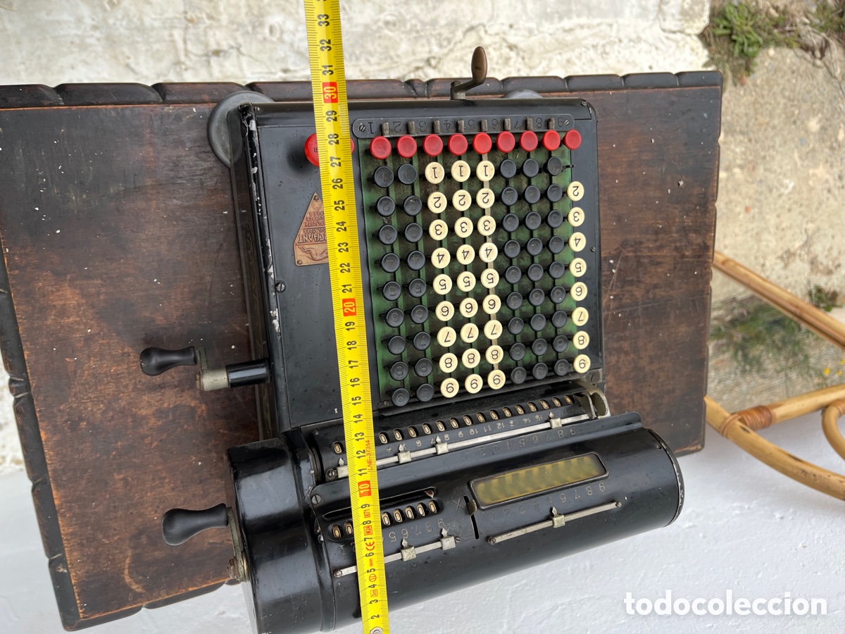 Antig&uuml;edades: Calculadora Mec&aacute;nica Marchant - Foto 7