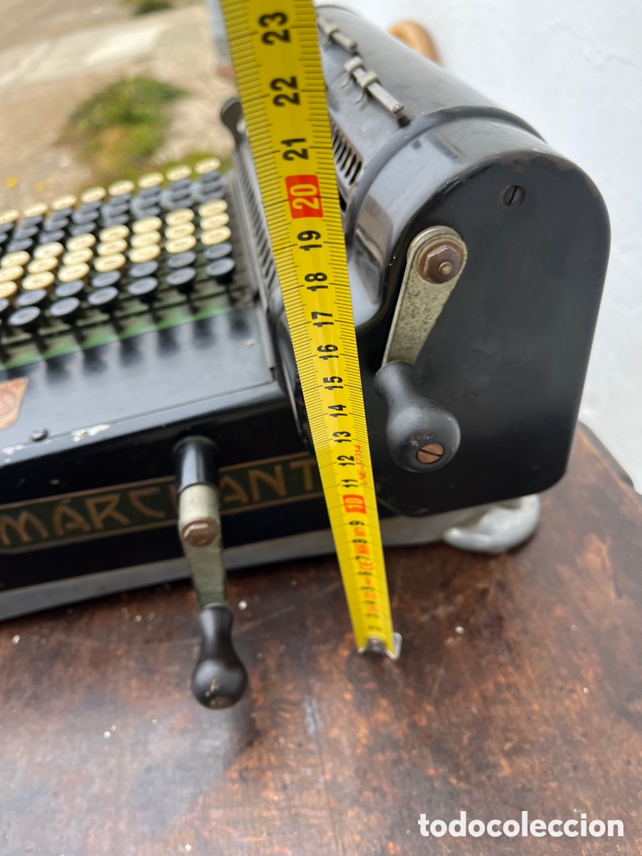 Antig&uuml;edades: Calculadora Mec&aacute;nica Marchant - Foto 8