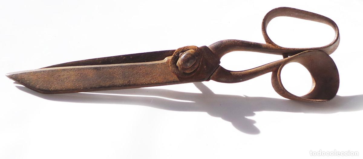 Antig&uuml;edades: ANTIGUAS TIJERAS DE SASTRE. - Foto 2