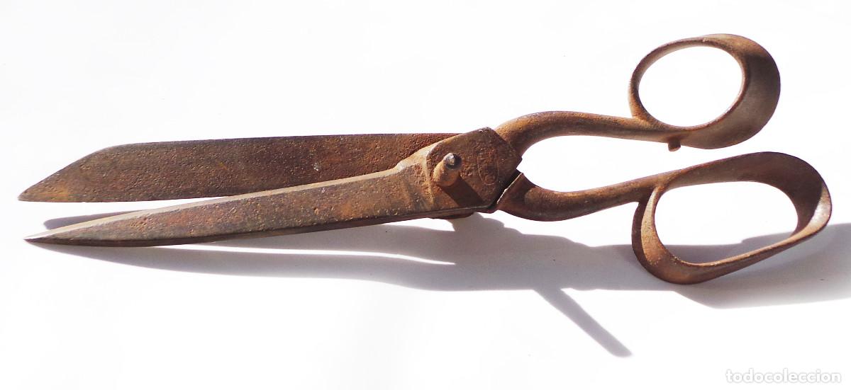 Antig&uuml;edades: ANTIGUAS TIJERAS DE SASTRE. - Foto 4