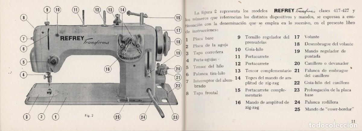 Antig&uuml;edades: Manual de Instrucciones REFREY TRANSFORMA Clases 407. 417. 427. - Foto 3