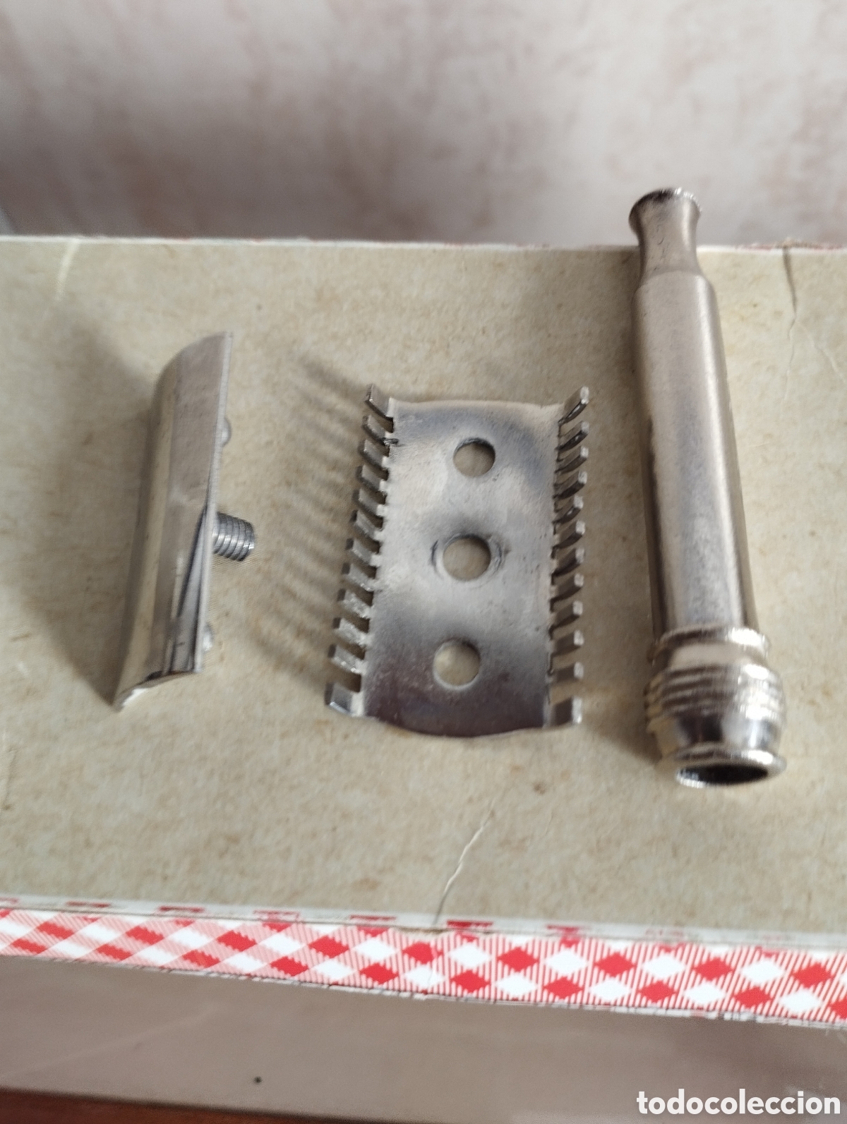Antig&uuml;edades: MAQUINILLA AFEITAR+COMPLEMENTOS LOTE DE DOS - Foto 3