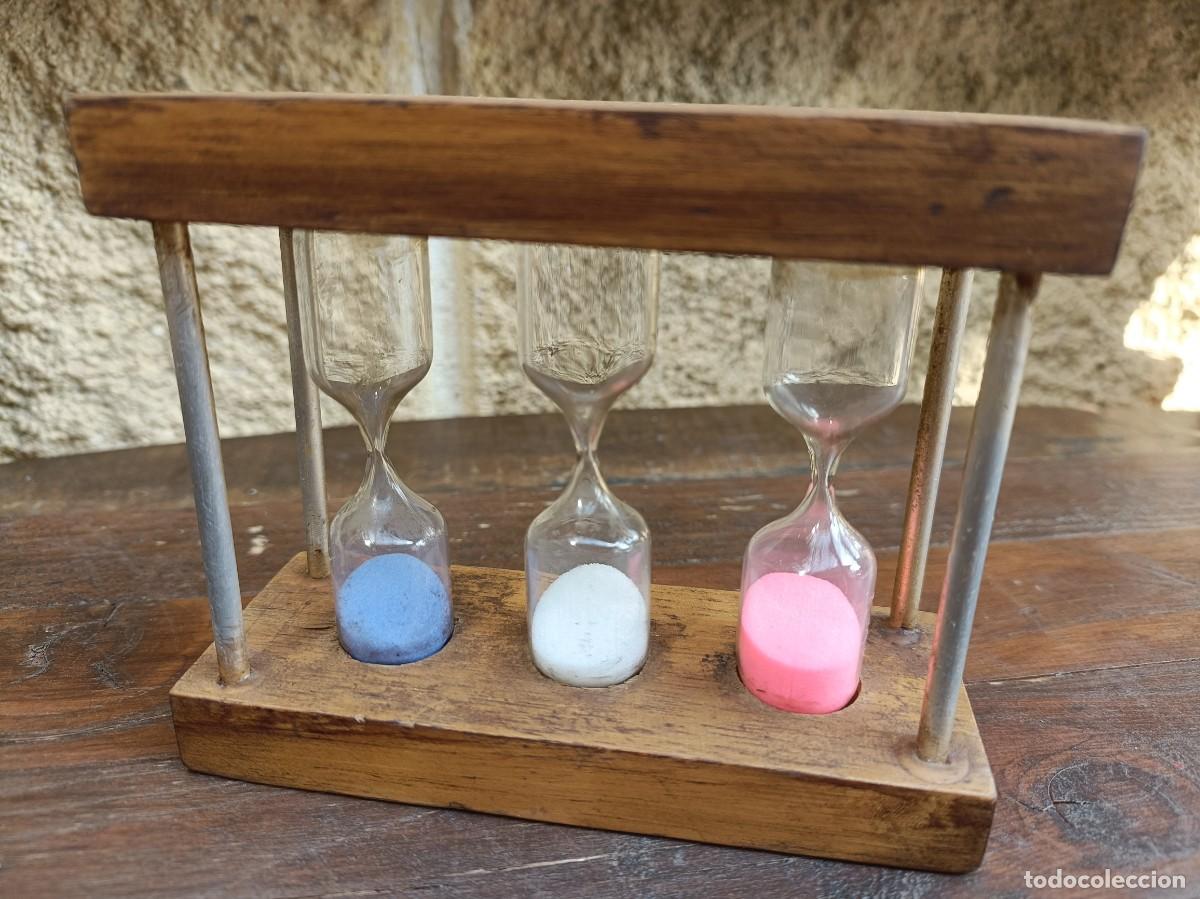 Antig&uuml;edades: Reloj de arena triple - Foto 1