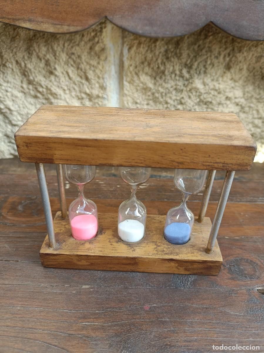 Antig&uuml;edades: Reloj de arena triple - Foto 4