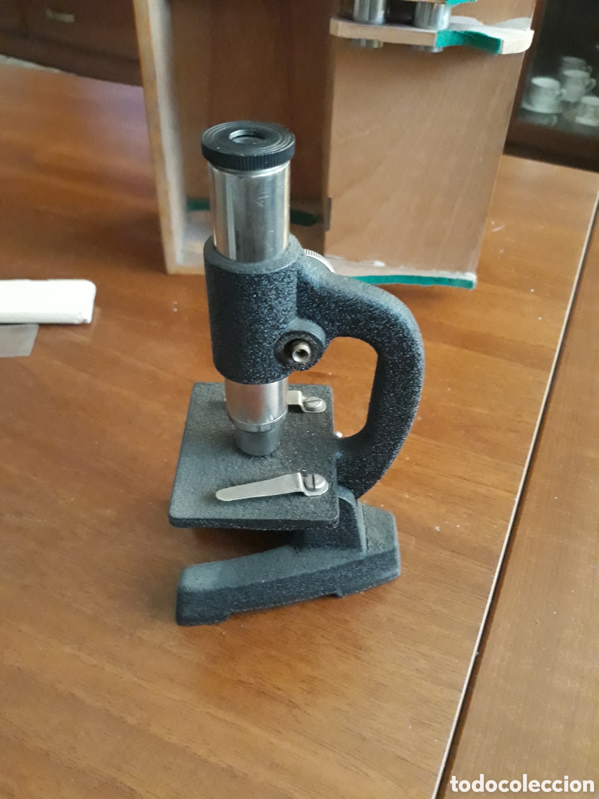 Antig&uuml;edades: . Microscopio antiguo. - Foto 3