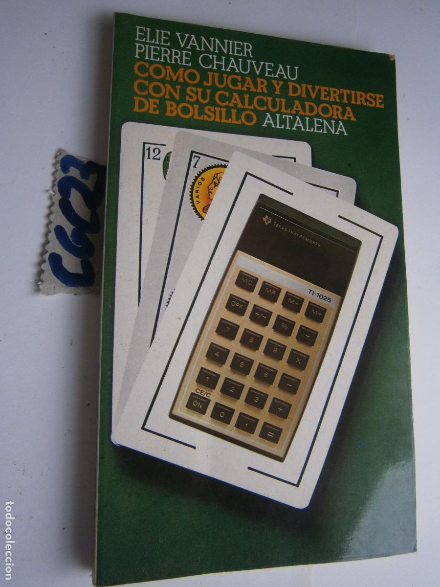 Antig&uuml;edades: COMO JUGAR Y DIVERTIRSE CON SU CALCULADORA DE BOLSILLO - Foto 1