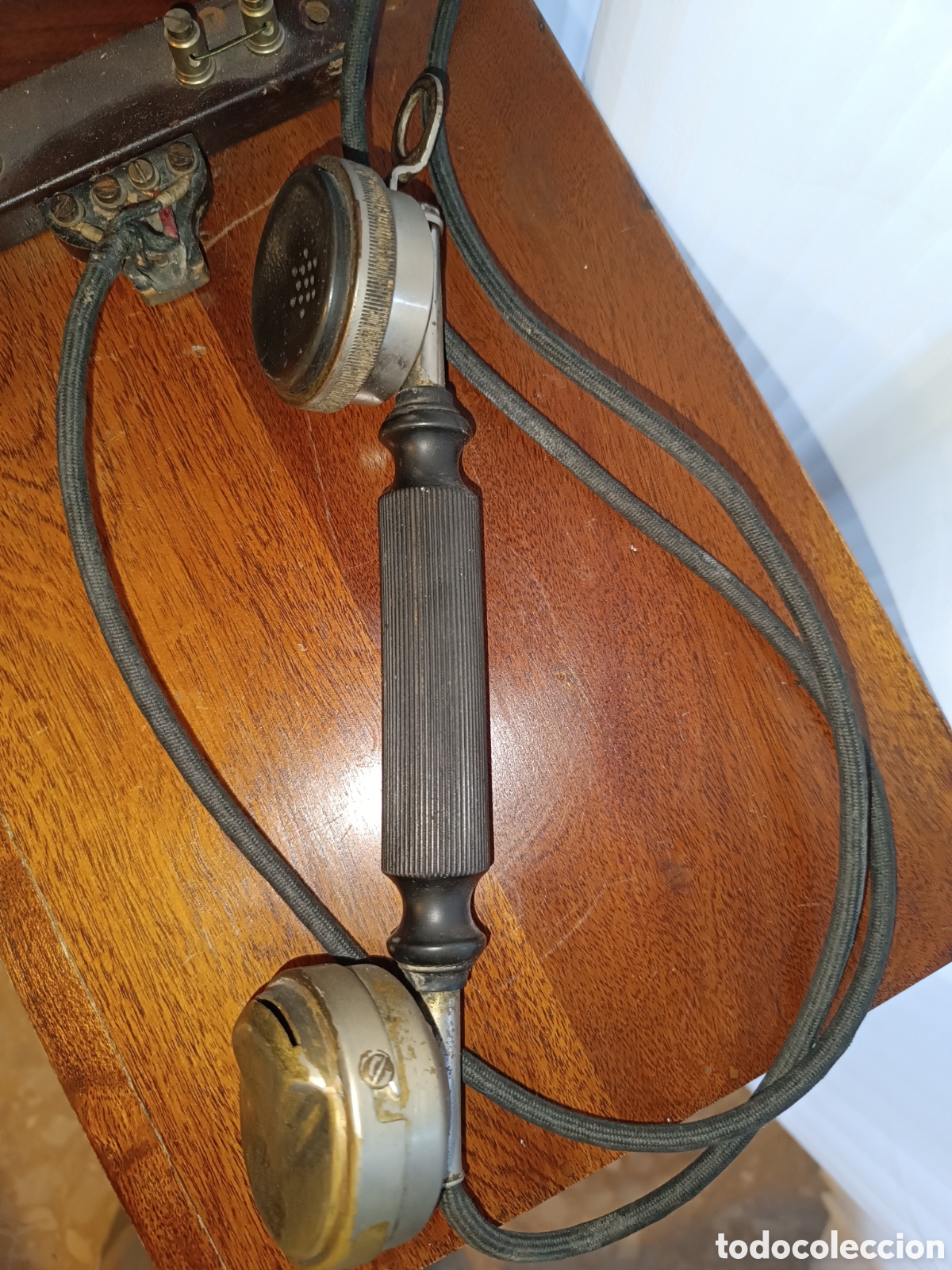 Tel&eacute;fonos: TEL&Eacute;FONO DE MADERA CENTRALITA - Foto 3