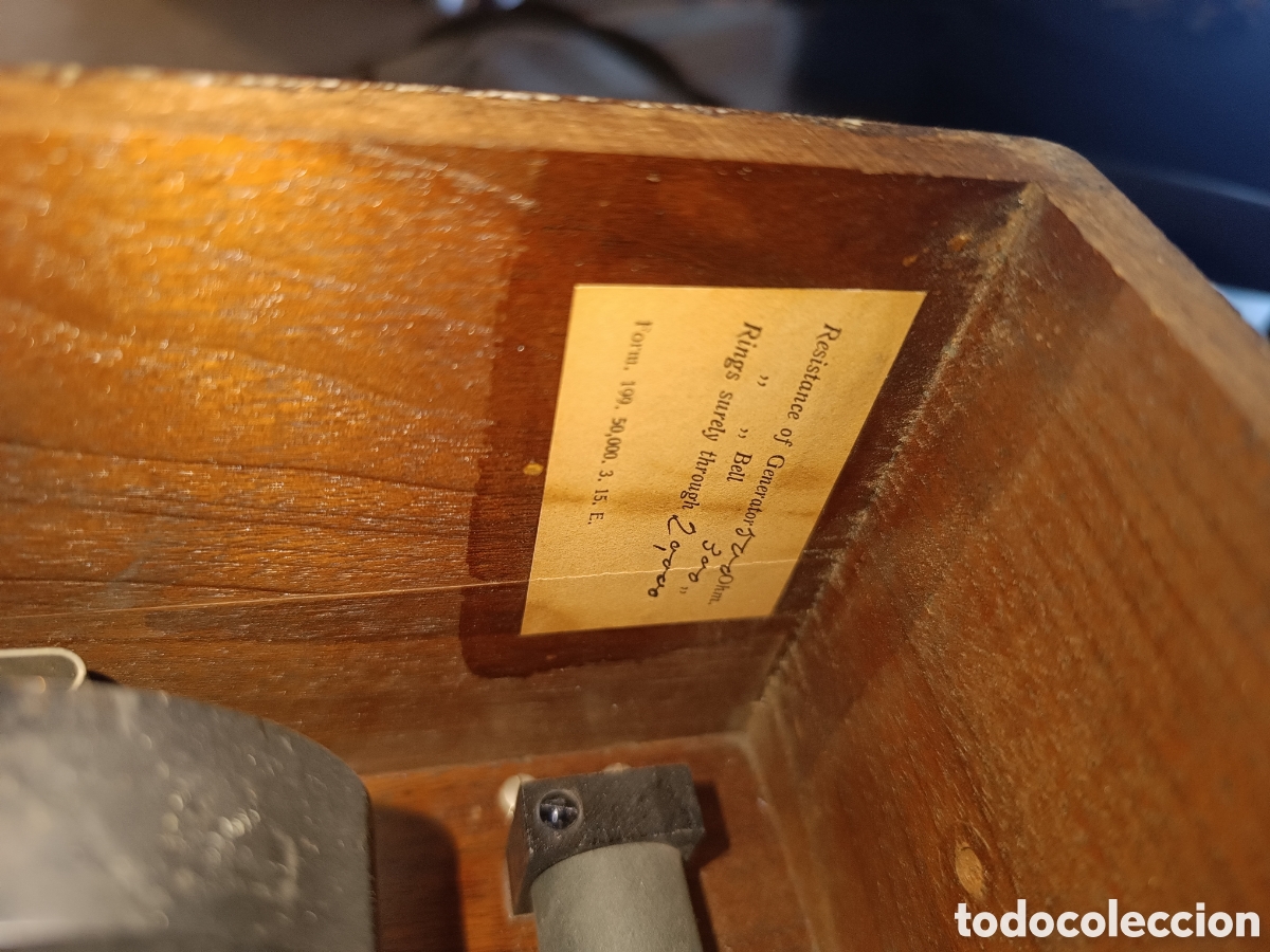 Tel&eacute;fonos: TEL&Eacute;FONO DE MADERA CENTRALITA - Foto 9