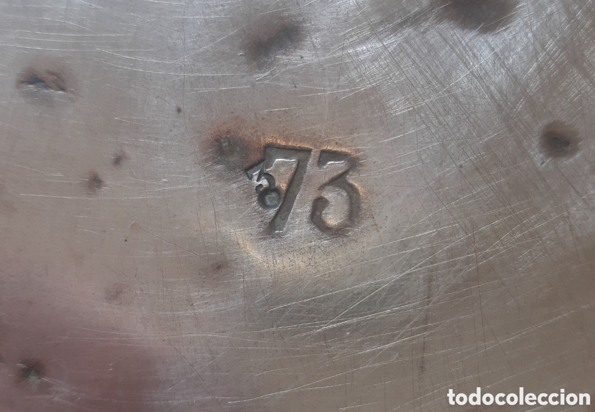 Antig&uuml;edades: Platos de balanza a&ntilde;o 1673 - Foto 2