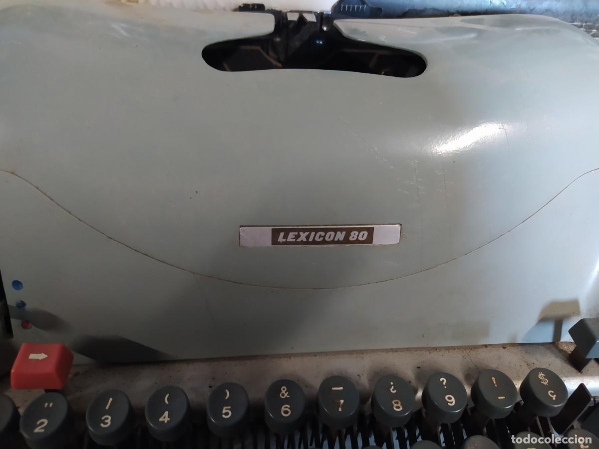 Antig&uuml;edades: M&aacute;quina de escribir Lexicon 80 - Foto 3