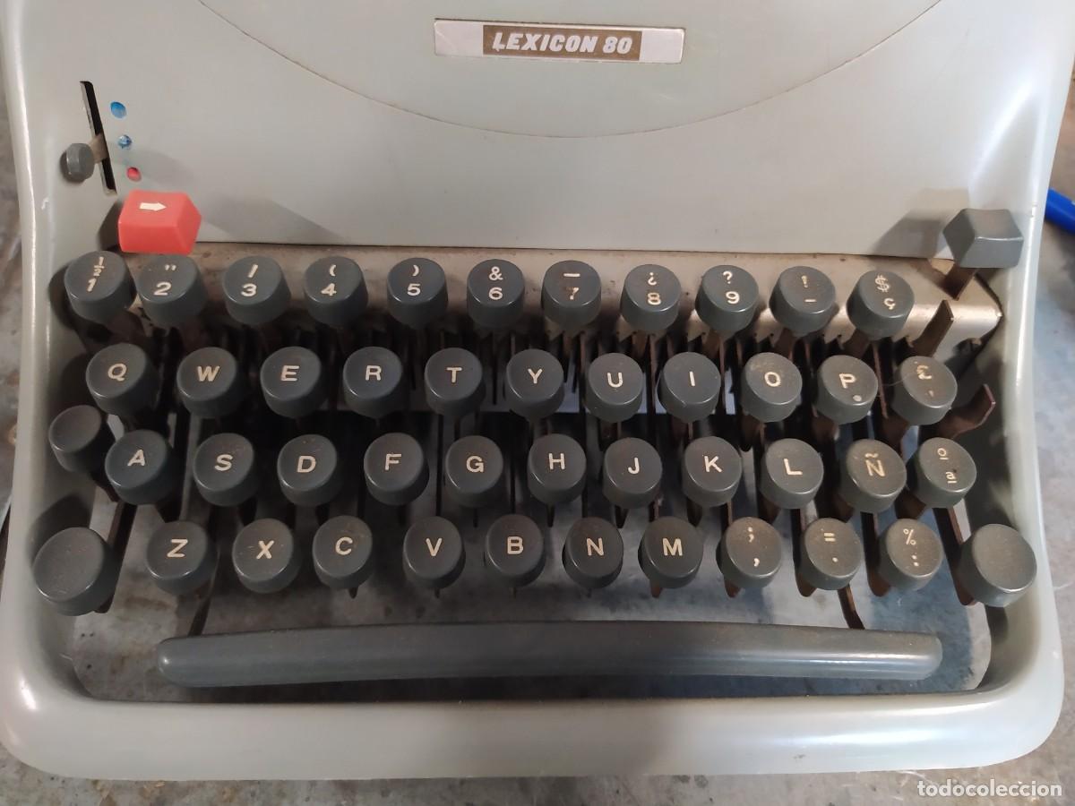 Antig&uuml;edades: M&aacute;quina de escribir Lexicon 80 - Foto 4