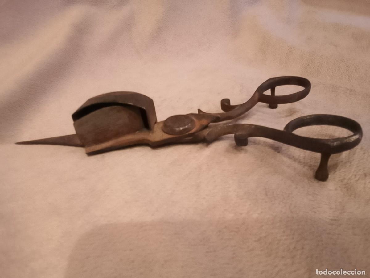 Antig&uuml;edades: Antiguas Tijeras Despabiladeras - Foto 4