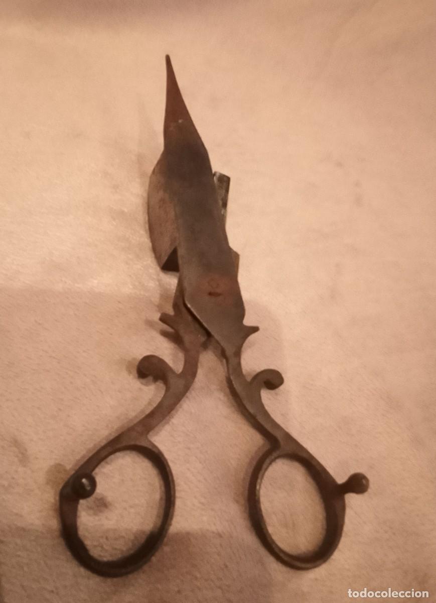 Antig&uuml;edades: Antiguas Tijeras Despabiladeras - Foto 1